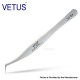 Authentic VETUS 30-SA Tweezers Hyperfine High Precision Non-magnetic Anti-acid Pincers Eyelashes Tweezers