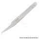 Authentic VETUS 32-SA Tweezers Hyperfine High Precision Non-magnetic Anti-acid Pincers Eyelashes Tweezers