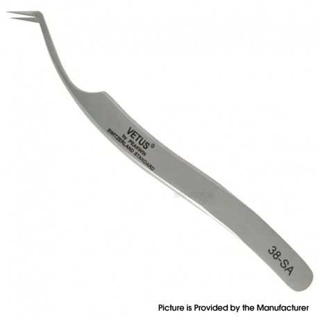 Authentic VETUS 38-SA Tweezers for Eyelash Extensions