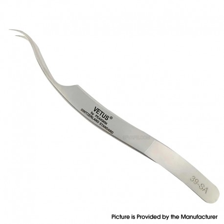 Authentic VETUS 39-SA Tweezers for Eyelash Extensions
