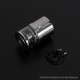 YFTK All in One Tank Cap 2.0ml for Flash e-Vapor V4.5S+ / V4.5 Style RTA - Silver, Upgrade Version