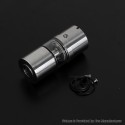 YFTK All in One Tank Cap 7.0ml for Flash e-Vapor V4.5S+ / V4.5 Style RTA - Silver, Upgrade Version