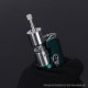 YFTK All in One Tank Cap 7.0ml for Flash e-Vapor V4.5S+ / V4.5 Style RTA - Silver, Upgrade Version