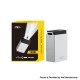 [Ships from Bonded Warehouse] Authentic Kumiho THOTH Q Pro Battery for THOTH Q & THOTH Q Pro with Flashlight Package - Silver