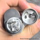 Authentic GD MODS MD-01 MTL / DL RTA Rebuildable Tank Atomizer - Silver, 5.5ml, 23mm Diameter