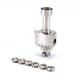 SXK Monarchy Mobb TC Style RBA Bridge for Billet / BB / Boro Tank - Silver, 7 PCS Air Pins 1.0, 1.5, 2.0, 2.5, 3.0, 3.5, 4.0mm