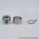 Authentic GD MODS MD-01 MTL / DL RTA Replcement Short Tank Tube - Silver, 2.5ml