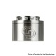 Authentic GD MODS MD-01 MTL / DL RTA Replcement Short Tank Tube - Silver, 2.5ml