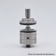 Authentic GD MODS MD-01 MTL / DL RTA Replcement Short Tank Tube - Silver, 2.5ml
