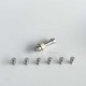 Rekavape Kontrl MKRII Style RBA for Boro / Billet / DotAIO V1 / V2 - Silver + Beige, 1.2, 1.5, 2.0, 2.5, 3.0, 3.5, 4.0mm