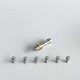 Rekavape Kontrl MKRII Style RBA for Boro / Billet / DotAIO V1 / V2 - Silver + Brown, 1.2, 1.5, 2.0, 2.5, 3.0, 3.5, 4.0mm