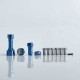 Rekavape Kontrl MKRII Style RBA for Boro / Billet / DotAIO V1 / V2 - Blue, Titanium, 1.2, 1.5, 2.0, 2.5, 3.0, 3.5, 4.0mm