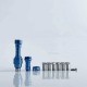 Rekavape Kontrl MKRII Style RBA for Boro / Billet / DotAIO V1 / V2 - Blue, Titanium, 1.2, 1.5, 2.0, 2.5, 3.0, 3.5, 4.0mm