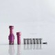 Rekavape Kontrl MKRII Style RBA for Boro / Billet / DotAIO V1 / V2 - Purple, Titanium, 1.2, 1.5, 2.0, 2.5, 3.0, 3.5, 4.0mm