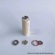 Rekavape Stratum V11 Style DNA60 VW Box Mod - Beige, PPS, 1~60W, 1 x 18650, Evolv DNA60 Chipest