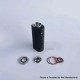 Rekavape Stratum V11 Style DNA60 VW Box Mod - Black, POM, 1~60W, 1 x 18650, Evolv DNA60 Chipest
