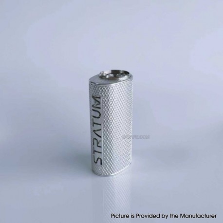 Rekavape Stratum V11 Style DNA60 VW Box Mod - Silver, Aluminum Alloy, 1~60W, 1 x 18650, Evolv DNA60 Chipest