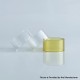 Rekavape Paravozz Terminator Jet'Win GT V8.2.S.ML. Mini Style RDTA Replacement Tank Tube - Translucent, PCTG