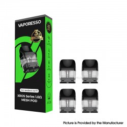 [Ships from Bonded Warehouse] Authentic Vaporesso Xros Series Corex 3.0 Pod Cartridge for Xros 5 / 5 Mini - 2ml, 1.0ohm (4 PCS)
