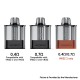 [Ships from Bonded Warehouse] VOOPOO Vrizz Cartridge V2 for Vrizz 2 Kit / Vrizz Kit - 0.7ohm, 15ml (2 PCS)