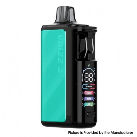 [Ships from Bonded Warehouse] Authentic VOOPOO Vrizz 2 30W Pod System Kit - Azure, 1350mAh, 15ml, 0.4ohm / 0.7ohm