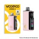 [Ships from Bonded Warehouse] Authentic VOOPOO Vrizz 2 30W Pod System Kit - Pink Leather, 1350mAh, 15ml, 0.4ohm / 0.7ohm