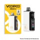 [Ships from Bonded Warehouse] Authentic VOOPOO Vrizz 2 30W Pod System Kit - White Leather, 1350mAh, 15ml, 0.4ohm / 0.7ohm