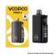 [Ships from Bonded Warehouse] Authentic VOOPOO Vrizz 2 30W Pod System Kit - Black Leather, 1350mAh, 15ml, 0.4ohm / 0.7ohm