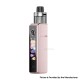 [Ships from Bonded Warehouse] Authentic VOOPOO Drag X3 80W Box Mod Kit with PnP X DTL Pod - Glow Pink, VW 5~80W, 5ml