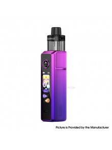 [Ships from Bonded Warehouse] Authentic VOOPOO Drag X3 80W Box Mod Kit with PnP X Cartridge DTL Pod - Aurora Purple, VW 5~80W
