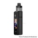 [Ships from Bonded Warehouse] Authentic VOOPOO Drag X3 80W Box Mod Kit with PnP X Cartridge DTL Pod - Spray Black, VW 5~80W, 5ml