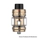 [Ships from Bonded Warehouse] Authentic Vaporesso iTank T Atomizer Dual Mesh Version - Gold, 6ml, 0.2ohm / 0.4ohm, 24.5mm