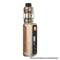 [Ships from Bonded Warehouse] Authentic Vaporesso Armour Ultra 100W Box Mod Kit - Dune Gold, 5500mAh, 6ml, 0.2ohm / 0.4ohm