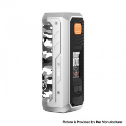 [Ships from Bonded Warehouse] Authentic Vaporesso Armour Ultra 100W Box Mod - Camo Silver, 5500mAh