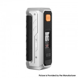 [Ships from Bonded Warehouse] Authentic Vaporesso Armour Ultra 100W Box Mod - Titanium Silver, 5500mAh