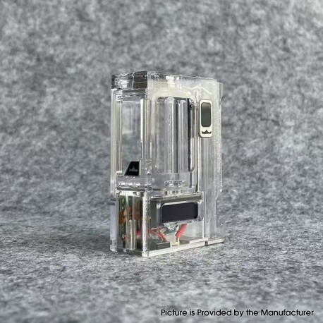 Rekavape Harpy Slim Style DNA60 60W Crystal High End Edition Boro Box Mod - Translucent, PC, 1~60W, 1 x 18650, Evolv DNA60 Chip