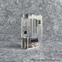 Rekavape Harpy Slim Style DNA60 60W Crystal High End Edition Boro Box Mod - Translucent, PC, 1~60W, 1 x 18650, Evolv DNA60 Chip