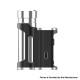 Authentic MECHVAPE x EVOLV Paramour DNA80C 80W SBS Box Mod - Gey Black, VW 1~80W, 1 x 18650 / 21700, Evolv DNA80C Chip