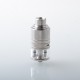 Slick Taifun GX Style RDTA Rebuildable Dripping Tank Atomizer - Silver, SS + Glass, 4.0ml, 23mm Diameter