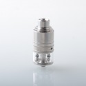 Slick Taifun GX Style RDTA Rebuildable Dripping Tank Atomizer - Silver, SS + Glass, 4.0ml, 23mm Diameter