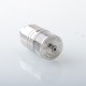 Slick Taifun GX Style RDTA Rebuildable Dripping Tank Atomizer - Silver, SS + Glass, 4.0ml, 23mm Diameter