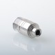 Slick Taifun GX Style RDTA Rebuildable Dripping Tank Atomizer - Silver, SS + Glass, 4.0ml, 23mm Diameter