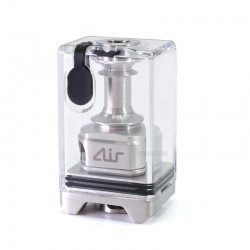 SXK GKI Air Style RBA Tank Full Kit for Boro / Billet / DotAIO V1 / V2 - Silver, 1.0 / 1.2 / 2.0 / 2.5 / 3.0 / 3.5 / 4.0mm