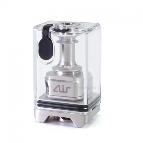 SXK GKI Air Style RBA Tank Full Kit for Boro / Billet / DotAIO V1 / V2 - Silver, 1.0 / 1.2 / 2.0 / 2.5 / 3.0 / 3.5 / 4.0mm