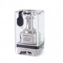 SXK GKI Air Style RBA Tank Full Kit for Boro / Billet / DotAIO V1 / V2 - Silver, 1.0 / 1.2 / 2.0 / 2.5 / 3.0 / 3.5 / 4.0mm