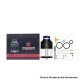 Authentic Steam Crave Aromamizer Plus V4 RDTA / RTA / RDA Atomizer - Gun Metal, 11 / 13ml, 30mm Diameter
