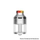 Authentic Steam Crave Aromamizer Plus V4 RDTA / RTA / RDA Atomizer - Silver, 11 / 13ml, 30mm Diameter