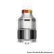 Authentic Steam Crave Aromamizer Plus V4 RDTA / RTA / RDA Atomizer - Silver, 11 / 13ml, 30mm Diameter