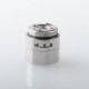 YFTK AFC Kit V2 for Flash e-Vapor V4.5S+ / V4.5 Style RTA - Silver, 1 x DL Ring + 1 x MTL Ring + 1 x Intake Cover