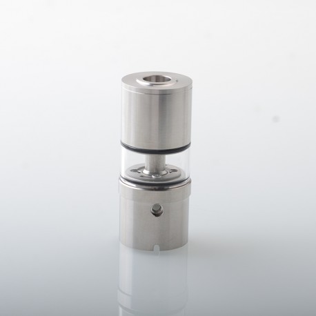 YFTK All in One Tank Cap 7.0ml for Flash e-Vapor V4.5S+ / V4.5 Style RTA - Silver, Upgrade Version